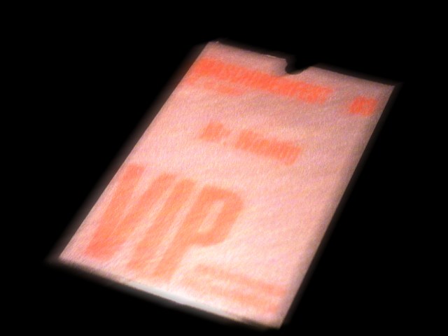 V.I.P. Pass - 04.10.2003 - Maschinenfest / Aachen - making of: FUTURE NOIR - HANIN ELIAS